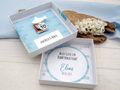 Geldgeschenk Verpackung Personalisiert Kommunion Konfirmation Weiß 