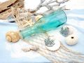 Türkis Vase Glas Rund Glasvasen Flaschenvase Glasflasche Deko für Hochzeit Tischdeko 3