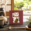 Servietten Asien Japanische Katze als Tischdeko. - Papierservietten mit Motiv 4