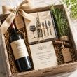 20 Servietten Motiv Natur Schwarz - nachhaltig aus Recycling-Papier Geschenk Weinliebhaber 4