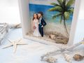 Lustiges personalisiertes Hochzeitsgeschenk Geldgeschenk zur Hochzeit Hochzeitsreise Karibik 3