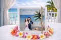Geldgeschenk Verpackung zur Hochzeit mit Namen und Datum der Trauung Geschenkidee 6