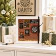 Geldgeschenk Verpackung für Dartscheibe Dartpfeile Dartteppich Dart-Flights Event Karten 6