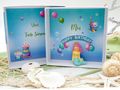 Geldgeschenk - Geschenkverpackung  für Mädchen, personalisierbar mit Namen für kleine Meerjungfrau-Fans 3
