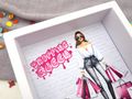 Geldgeschenk Verpackung Shopping Frau – Geschenkbox Einkaufen mit Einkaufstasche & optionaler Personalisierung 3