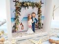 Geldgeschenk Strandhochzeit Hochzeit Geschenk Verpackung Gutschein Reise Flitterwochen Meer 4
