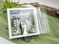 Geldgeschenk Verpackung zur Silberhochzeit 25 Jahre Ehe Hochzeit Jubiläum Gutschein  6