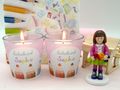 Windlichter für die Einschulung Deko Rosa Mädchen oder Geschenk zum Schulanfang oder zum Abschied aus der Kita 6