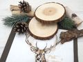 Deko - Tischdeko Set mit Hirsch-Motiv für eine festliche Tischgestaltung zusammengestellt von ZauberDeko 6