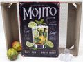 Deko Blechschild Mojito mit Cocktailrezept für Küche, Beach Bar, Pub, Lounge, Kneipe, Beach Hochzeit Bar oder Keller 4