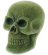 Deko Totenkopf Halloween Partydeko Schädel Skelett Kopf Schwarz Weiß Grün Tischdeko 7 x 10,5 x 9,5cm 5