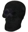 Deko Totenkopf Halloween Partydeko Schädel Skelett Kopf Schwarz Weiß Grün Tischdeko 7 x 10,5 x 9,5cm 2