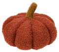 Deko Kürbis Stoff Rostrot Grün Braun Herbsthochzeit Herbst Geburtstag Tischdeko Halloween 20cm 2
