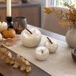 Deko Apfel 3-er Set - Geschenkidee, Tischdeko Küche Wohnzimmer Esszimemr Herbst 3