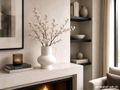 Deko Vase mit Henkel in Matt-Weiß – minimalistisches Design mit modernem Charme 4