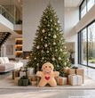 Deko Kissen Lebkuchenmann Kinderzimmer Winter Weihnachten Geschenk 2