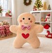 Lebkuchenmann Weihnachtskissen Lebkuchen Kissen Deko Winter Kinderzimmer Bett Sofa Couch  3