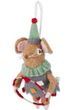 Maus Filz Christbaumschmuck handgemachte Deko-Figur–Anhänger Weihnachten Geschenkidee 16cm 5