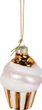 Christbaumschmuck Cupcake Muffin Kupfer Glitzer Weihnachten Anhänger Küche Bäckerei Deko Geschenkidee 1