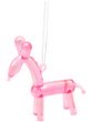 Christbaumschmuck Ballontier Ballonfigur Giraffe Schillernd Rosa Pink Acryl Weihnachten Geschenk Kinderzimmer Deko 1