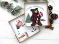 Geldgeschenkidee Geschenkbox für Geld oder Gutschein - Verpackung Box Weihnacht Geschenk Nikolaus  4