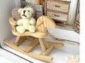 Handgefertigte Diorama - personalisierter Bilderrahmen Geschenk Geburt Baby mit süßes Boho Kinderzimmer-Motiv 5