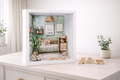 Bilderrahmen aus Holz Baby Personalisiert - Geschenk zur Taufe, Babyparty, Geburt oder als Boho Kinderzimmer Wanddeko 3