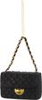 Christbaumschmuck Glas Handtasche Frau Schwarz  Geschenk Weihnachten 8cm 1