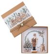 Geldgeschenk Verpackung Kraft Banderole Nussknacker mit Zuckerstange Lebkuchen Geschenk Weihnachten 1