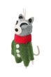 Modell F Christbaumschmuck Filz Maus im Anzug Hängedeko Weihnachten 11cm Hoch 7