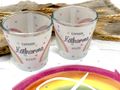 Windlichter personalisierbar mit Anlass, Namen und Datum, Holzfische, Servietten Deko für Kommunion, Taufe oder Geburtstag 5
