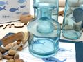 Tischdeko Set Deko Kommunion Konfirmation Junge Blau mit Fisch 5