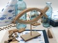 Tischdeko Set „Glaube Liebe Hoffnung“ mit 40 Servietten, Tischband, Aufsteller Fisch, Vasen & Streudeko – Kommunion oder Konfirmation 4