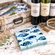 20 Servietten Maritim Motiv Fische   - hochwertig & nachhaltig Mahlzeiten, Partys oder Veranstaltungen 2