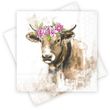 20 Servietten Kuh Blumenkranz Rosa Pink – Oktoberfest Deko Tischdeko Bayrische Party Trachtenparty Bauernparty 1