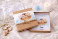 Geldgeschenk Verpackung Box mit Arche Noah Motiv, personalisiert mit Anlass, Name & Datum  für Taufe und Geburt Mädchen Junge 3