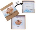 Personalisierte Geldgeschenk Verpackung mit Motiv Arche Noah in Blau - für Geburt Baby & Taufe für Mädchen Jungen Patenkind 2