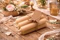 6 Tafelkerzen Stabkerzen in Beige - Hochzeit, Kommunion, Konfirmation, Herbst, Weihnachten, Sommer Tischdeko 12cm H 3