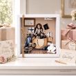 Geldgeschenk Verpackung Einkaufen Gold Frau - personalisiert mit Name 2