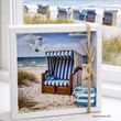 Geldgeschenk Ostsee Nordsee Strandkorb - handgefertigt von ZauberDeko - fertig zum Verschenken 6