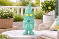 Moderner Gartenzwerg MIT HERZ - Deko Figur 30cm mit Händen in Herzform – Geschenk mit liebevoller Botschaft 3