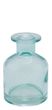 Vase Glasvase Hell Blau Türkis Klein Blumenvase Dekovase 6,5cm Ø und 10cm H 1