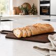Schneidebrett mit Griff Massiv Holz Brett mit Griff Modern Holzschneidebrett Geschenk  2
