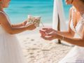 Ringkissen Maritim Creme Natur Hochzeit Strandhochzeit  4