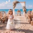 Blumenkörbchen - Maritimes Streukörbchen mit Muscheln & Seestern Hochzeit 3