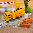 Geldgeschenk Box Hausbau & Richtfest – Geschenk mit Baustellenszene & Baufahrzeug 3