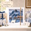 Geldgeschenk Verpackung Reise Norden Arktis Polarlichter mit Miniatur Eisbär 4