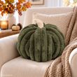 Kürbis Dekokissen 3D Kürbiskissen für Sofa, Couch, Bett - Thanksgiving Herbst Dekoration 4