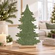 Deko Tannenbaum aus Filz in Salbei-Grün - Aufsteller für Weihnachten für Tisch und Fenster  3