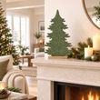 Tannenbaum Filz Aufsteller Salbei Grün Weihnachten Fensterbank Deko 42cm H 2